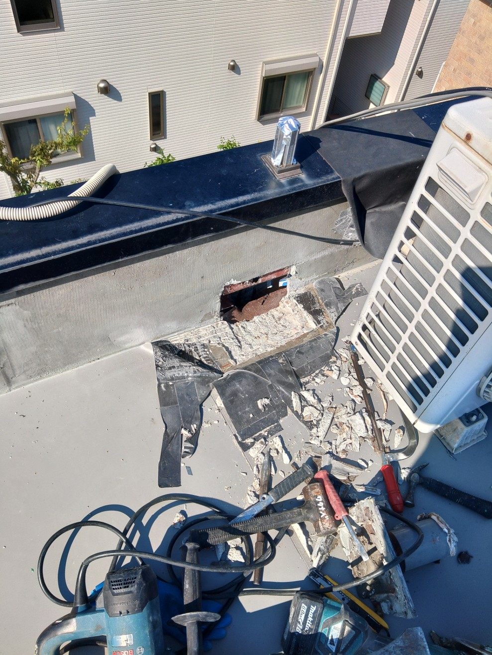 ルーフバルコニー防水シート防水