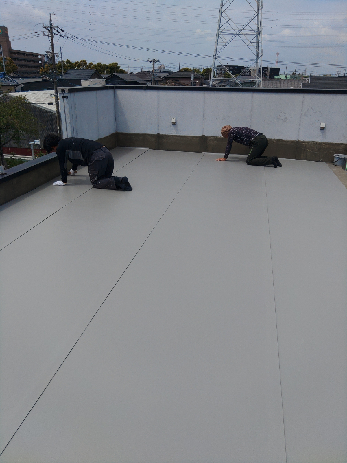 ルーフバルコニー防水シート防水
