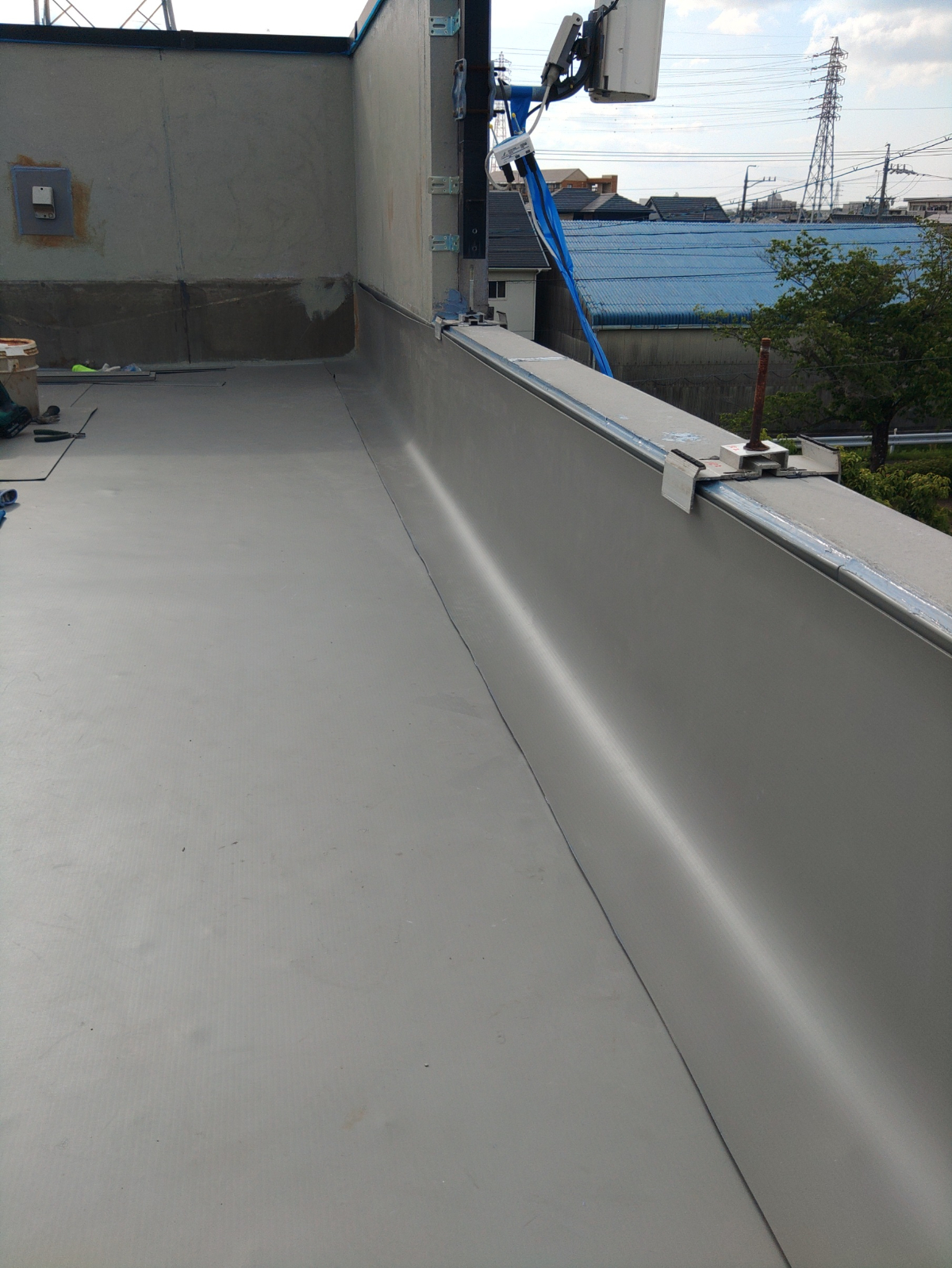 ルーフバルコニー防水シート防水