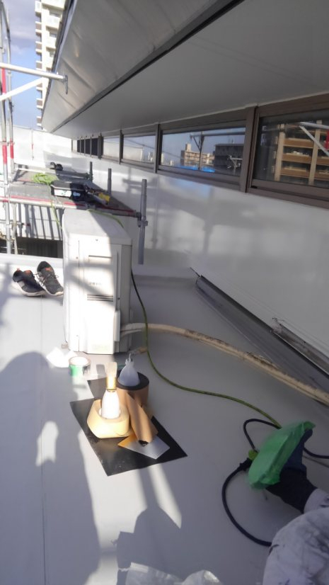 一般住宅屋上シート防水